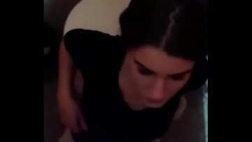 Curva rumana follada centro comercial Sibiu